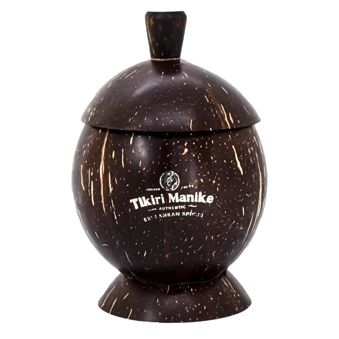 Tikiri Manike Coconut Shell Spice Jar